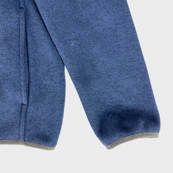 L.L.Bean Navy Blue Pullover Sweater Fleece - Picture 5 of 10